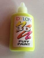 Dylon 3D Fabric PUFF Paint - Flo Yellow